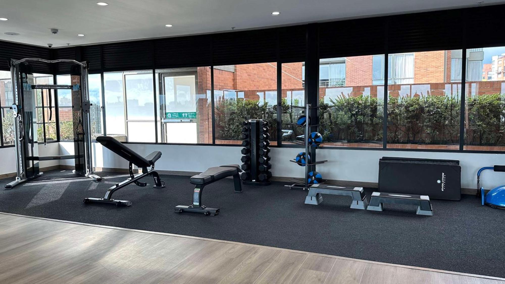 Hilton Doubletree Bogota Salitre Ar Hotel Exterior photo The gym at the University of Law, Birmingham