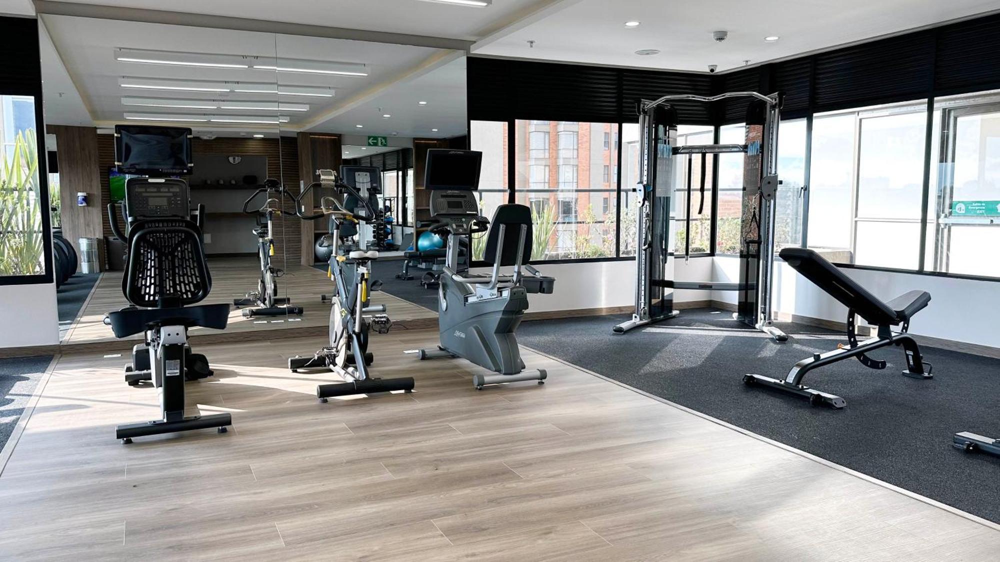 Hilton Doubletree Bogota Salitre Ar Hotel Exterior photo The gym at the University of Law, Birmingham
